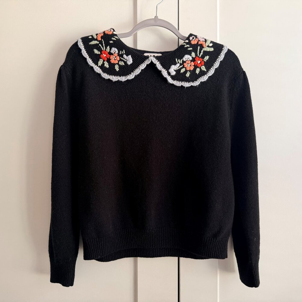 Rixo Lulu Peter Pan Sweater, Small